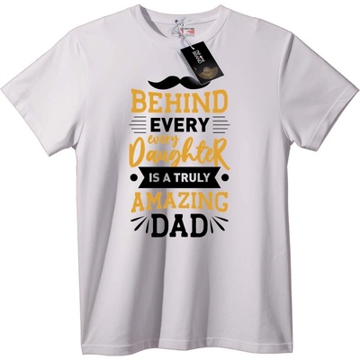 NOONEBRAND Тениска Татко и дъщеря - XL, Black