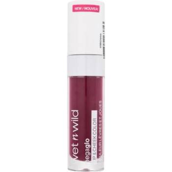 wet n wild MegaGlo Lip & Cheek Color течно кремообразно червило и руж 6.5 ml нюанс Berry True