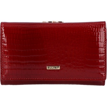 Luxusní dámská kožená peněženka Arazi červená