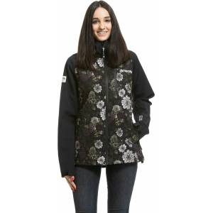 Meatfly дамско softshell яке Zaja Black / Straws Meatfly | Cheren | ЖЕНИ | XS