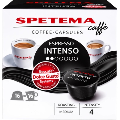 Spetema Caffe Кафе капсули Spetema Espresso Intenso съвместими с Dolce Gusto, 16 капсули