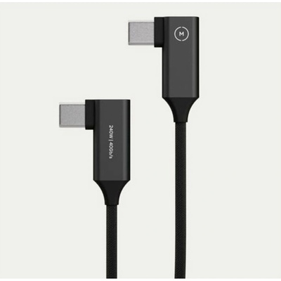 Moment 107-160 USB-C USB 4.0 USB-C ® zástrčka USB-C ® zástrčka 10cm černý
