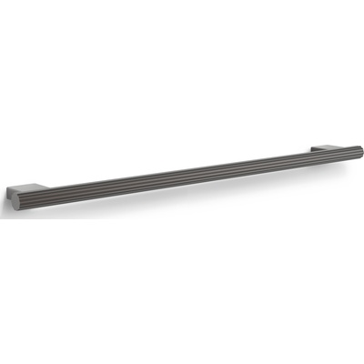 DECOR WALTHER Закачалка на релса за кърпи Of Line 60 см кафява (0670390)