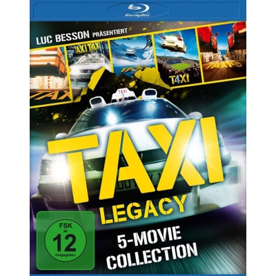 Taxi Legacy - 5-Movie Collection BD – Zboží Dáma