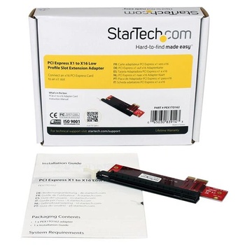 Image 1 of StarTech StarTech. com PEX1TO162 интерфейс карта/адаптер Вътрешна PCIe (PEX1TO162)