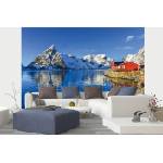 DIMEX ART Самозалепваща се флизелинова фототапета арктически остров 375 x 250 см