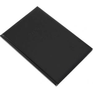 Realsystem Дневник за срокове REALSYSTEM Standard B/5, седмичен, с бели листа, черен, 2027 (5611-01)