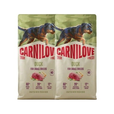 CARNILOVE True Fresh Duck Adult Small Breeds 2 x 12 kg
