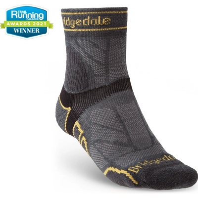 Bridgedale Trail Run Lightweight T2 Merino Sport Crew gunmetal