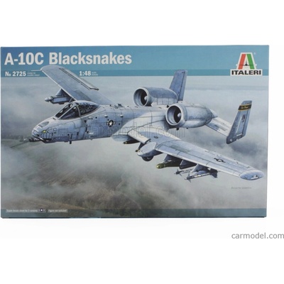 Vojenské lietadlo Italeri Thunderbolt A-10c Blacksnakes 1:48 /
