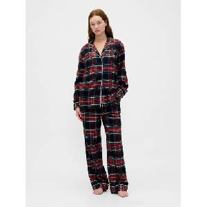 GAP Фланелен комплект пижама GAP GAP | Cheren | ЖЕНИ | XS