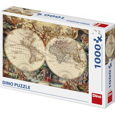 Clementoni Antická mapa světa 1000 dílků