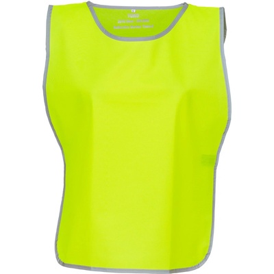 Yoko vesta HVJ259 Hi-Vis Tabard výstražná hi vis yell žltá fluorescent