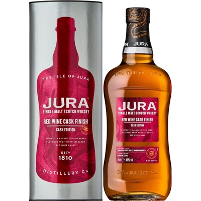 Isle of Jura Red Wine Cask Finish 40% 0,7 l (tuba)