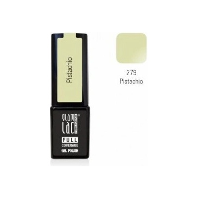 GlamLac Gel lak zelený 279 Pistachio 6 ml