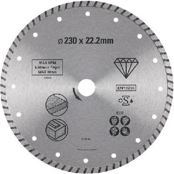 Stanley Diamantový řezný kotouč 230 x 22,2 mm STA38207