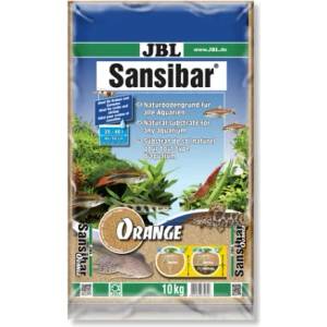 Jbl Sansibar ORANGE - Дъно, подхранващ субстрат за сладководни или соленоводни аквариуми и териариуми, 10 кг. оранжев