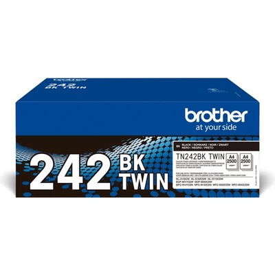 Brother Тонер касета, Brother, TN242BKTWIN, черен, 2 броя (TN242BKTWIN)
