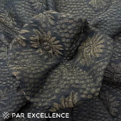 Dior Jacquard double face čierno-zlatý ARL 28296