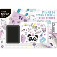 Kidea Sada razítek na textil a obuv Kidea 97241