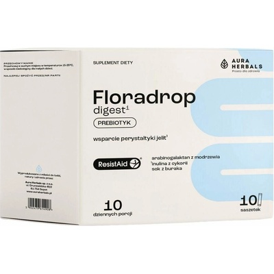 Aura Herbals Floradrop Digest, Prebiotikum 10 vrecúšok