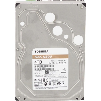 Toshiba N300 NAS Systems 4TB, HDWG440EZSTA