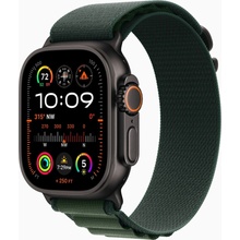 Apple Watch Ultra 2 49mm černý titan s tmavě zeleným alpským tahem M MX4R3CS/A