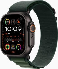 Apple Watch Ultra 2 49mm černý titan s tmavě zeleným alpským tahem M MX4R3CS/A