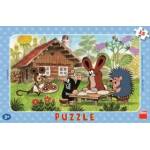 Dino - Puzzle Mole on a visit - 1 - 39 piese