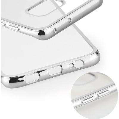 Púzdro ELECTRO Jelly Case Huawei P8 Lite strieborné