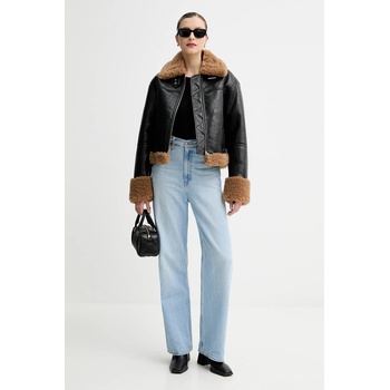 Stand Studio Кожена чанта Stand Studio Jemima в черно 66533-7010 (66533.7010)