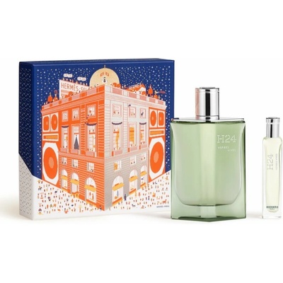 Hermès H24 Herbes Vives EDP 100 ml + Hermès H24 Herbes Vives EDP cestovní sprej 15 ml