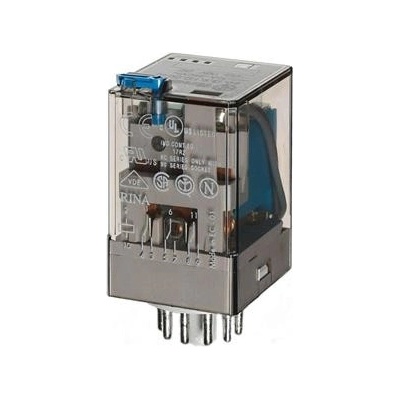 FINDER Relé 60.13.9.024.0040, 3P/10A, 24V DC 601390240040