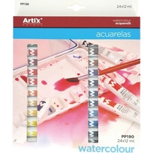 ARTIX PAINTS Akvarelové barvy 24x12ml