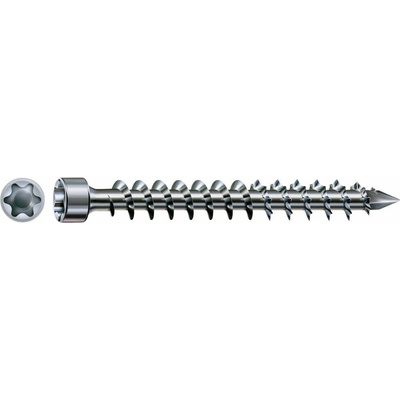 SPAX 1221010803505 sada okrúhlych skrutiek do plechu 8 mm 350 mm T-STAR plus ocel 50 ks