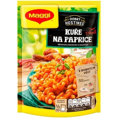 MAGGI Dobrý Hostinec Kura na paprike pikant cestoviny s omáčkou vrecko 146 g
