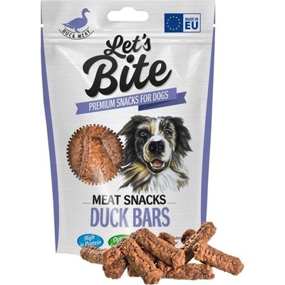 Let’s Bite Meat Snacks Duck Bars 80 g