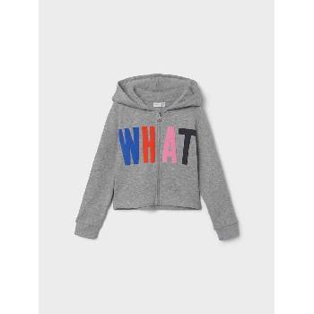 NAME IT Суитшърт nkflayla ls short sweat card wh bru