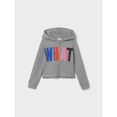 NAME IT Суитшърт nkflayla ls short sweat card wh bru