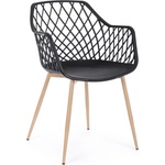 Bizzotto СТОЛ optik 58x54x85, 5 ЧЕРЕН (0733413)