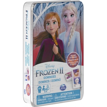 Spin Master Frozen 2 Domino v plechové krabičce