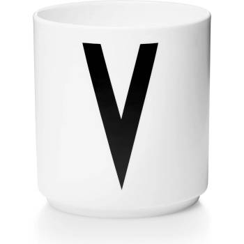 Design Letters Чаша халба aj буква v порцеланова (10201000v)