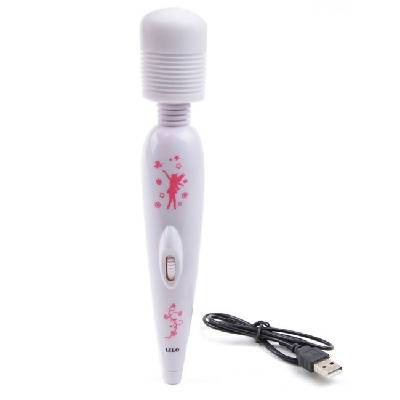 Magic Wand Massager Lilo nabíjateľný biely