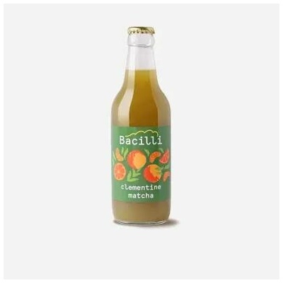 Bacilli Limonáda matcha clementine BIO 12 x 330 ml