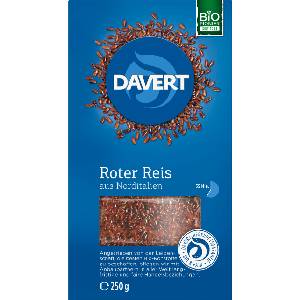 Davert Био червен ориз от Северна Италия - 250 г