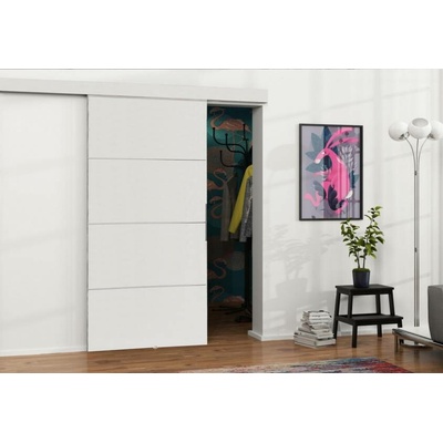 KIER Posuvné dvere MALIBU PLUS Biela 100 cm