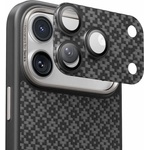 Benks Предпазни стъклени лещи с цяла кевларна плочка за камерата на iPhone 17 Pro Max - Benks ArmorWarrior Aramid Lens Protector Tempered Glass (черен) (BF70)