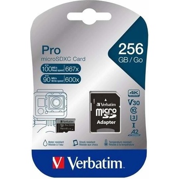 Verbatim MicroSDXC 256 GB 47045