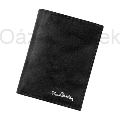 Pierre Cardin dámská kožená 12.331 s ochranou RFID černá