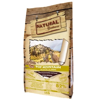 Natural Greatness Top Mountain Rabbit monoprotein GRAIN FREE - Суха храна за котки монопротеин Заек 82% месо - 6 кг Ashbourne ASC35KR06